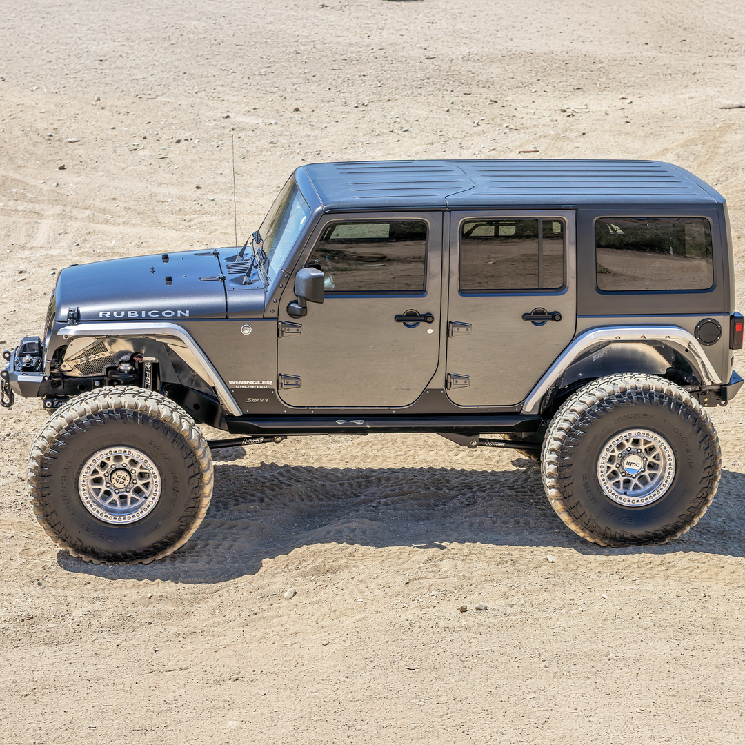 Savvy Front Ultra High Line Fenders (Aluminum) - 2007-2018 Jeep JK/JKU