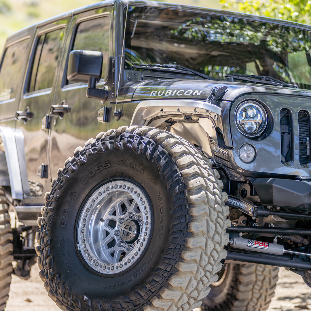 Savvy Front Ultra High Line Fenders (Aluminum) - 2007-2018 Jeep JK/JKU