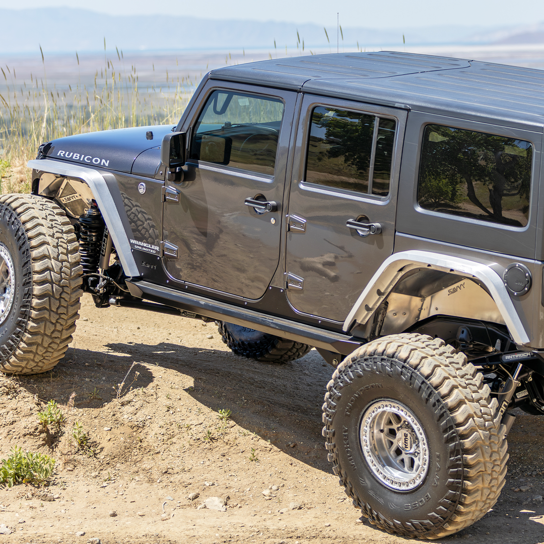 Savvy Front Ultra High Line Fenders (Aluminum) - 2007-2018 Jeep JK/JKU