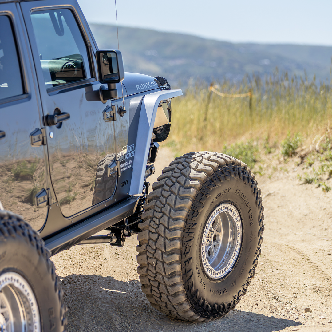 Savvy Front Ultra High Line Fenders (Aluminum) - 2007-2018 Jeep JK/JKU