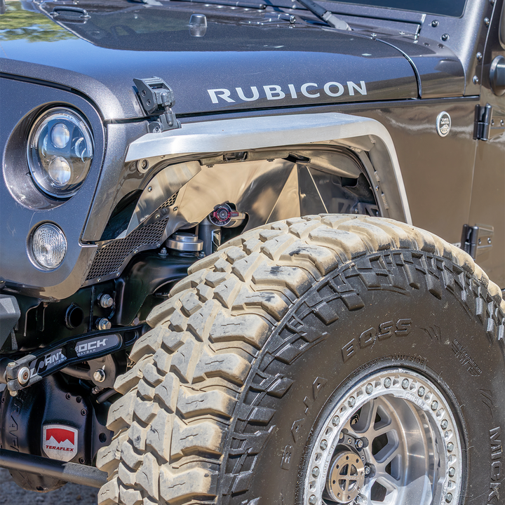 Savvy Front Ultra High Line Fenders (Aluminum) - 2007-2018 Jeep JK/JKU
