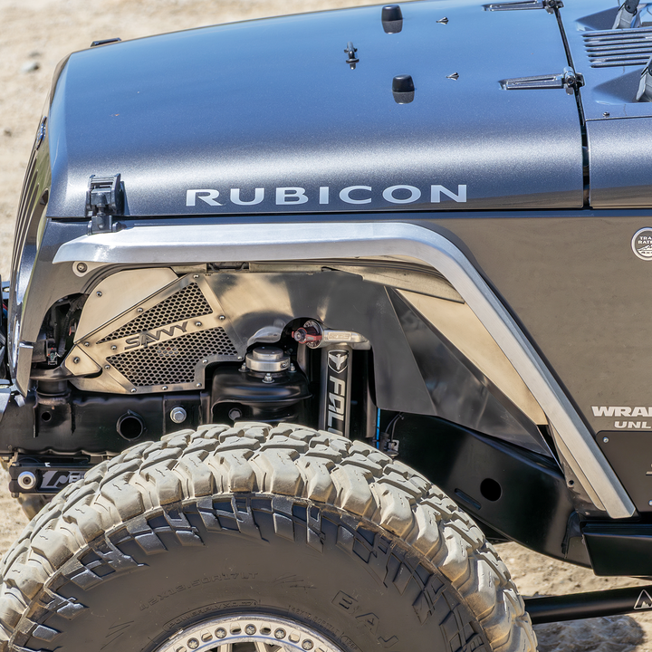 Savvy Front Ultra High Line Fenders (Aluminum) - 2007-2018 Jeep JK/JKU