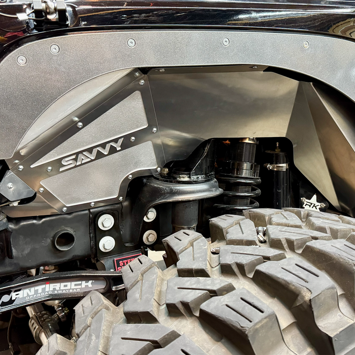 Savvy Highline Fender & Inner Fender Bundle (Aluminum) - 2007-2018 Jeep JK/JKU