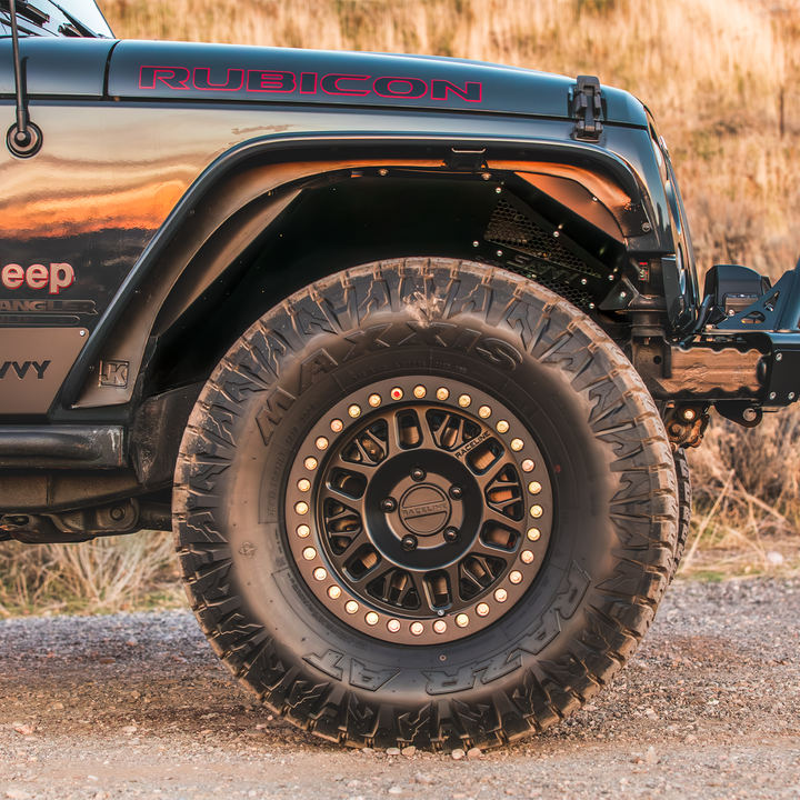 Savvy Front Inner Fenders (High Clearance Aluminum) - 2007-2018 Jeep JK/JKU