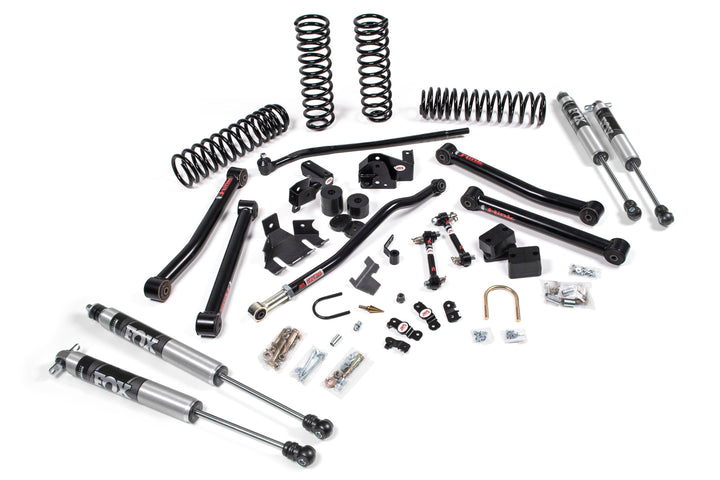 2007-2018 Jeep Wrangler JK J-Konnect 3.5 Inch Lift Kit 2 Door with FOX 2.0 Performance Series Shocks | JKS JSPEC114KFP