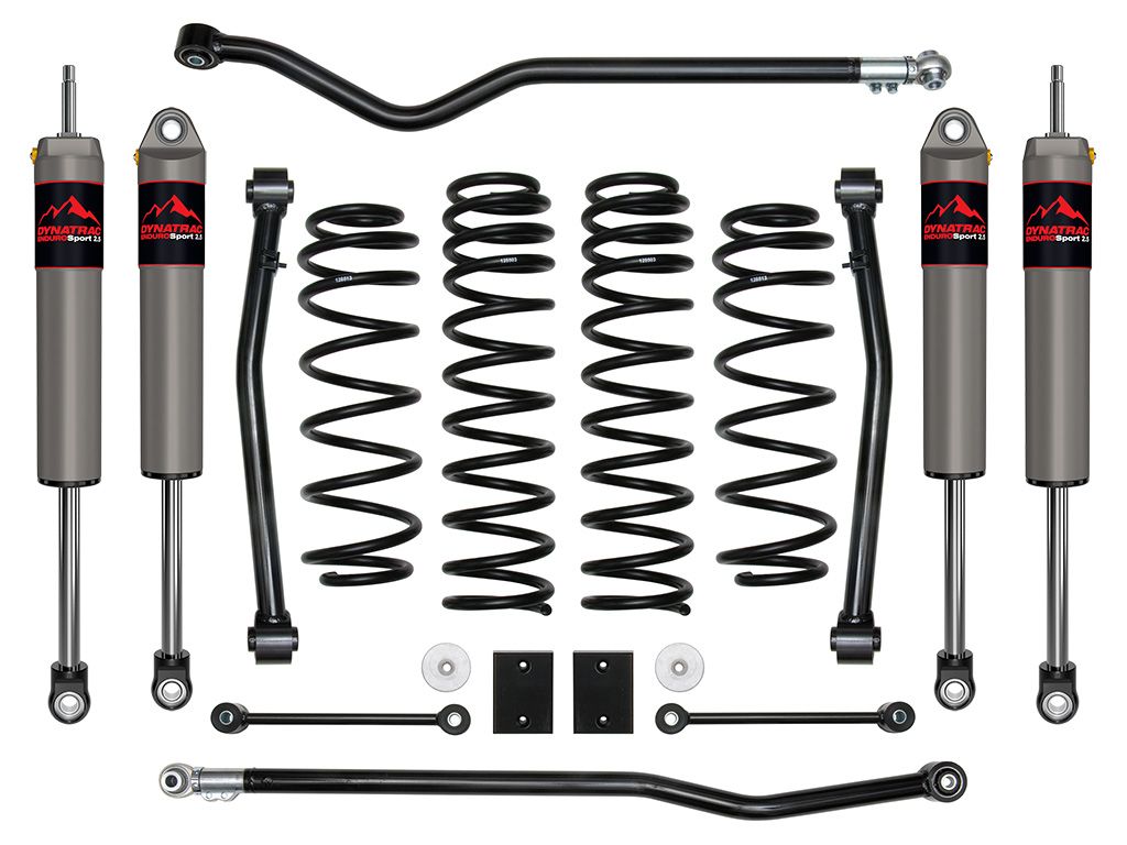 Dynatrac EnduroSport 3 inch Suspension Lift Kit System 6 for the 2018 and Newer Jeep Wrangler JL - JL30-1X5310-L6 | SKU DT JL30-1X5310-L6