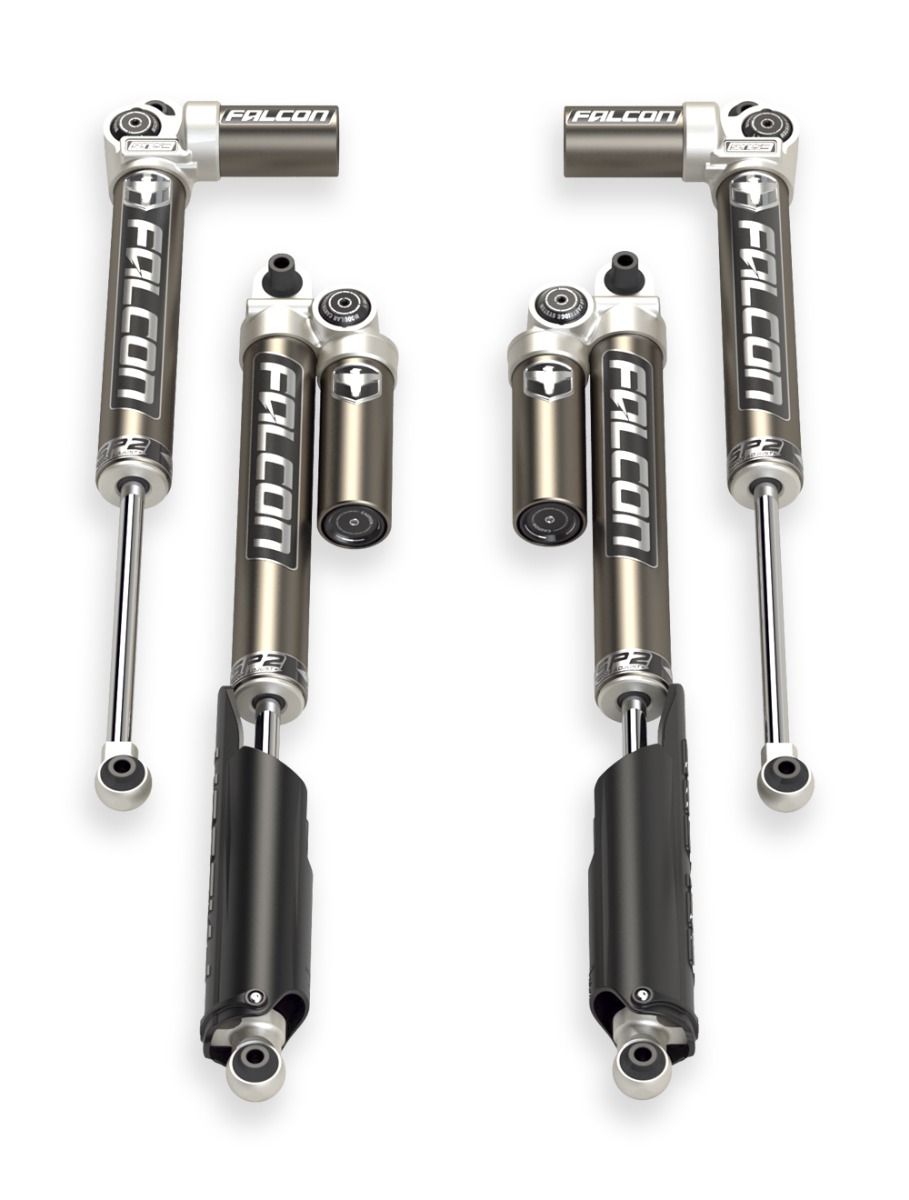 JL EcoDiesel/4xe/392: Falcon SP2 3.1 Piggyback Shock Kit (2–4.5” Lift)