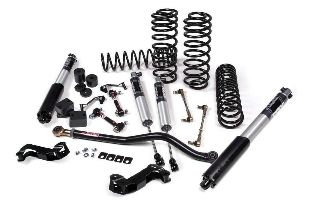 2018-2027 Jeep Wrangler JL J-Kontrol 3.5 Inch Lift Kit 4 Door with FOX 2.5 IFP Performance Series Shocks Heavy Duty Rate Coils | JKS JSPEC142PS
