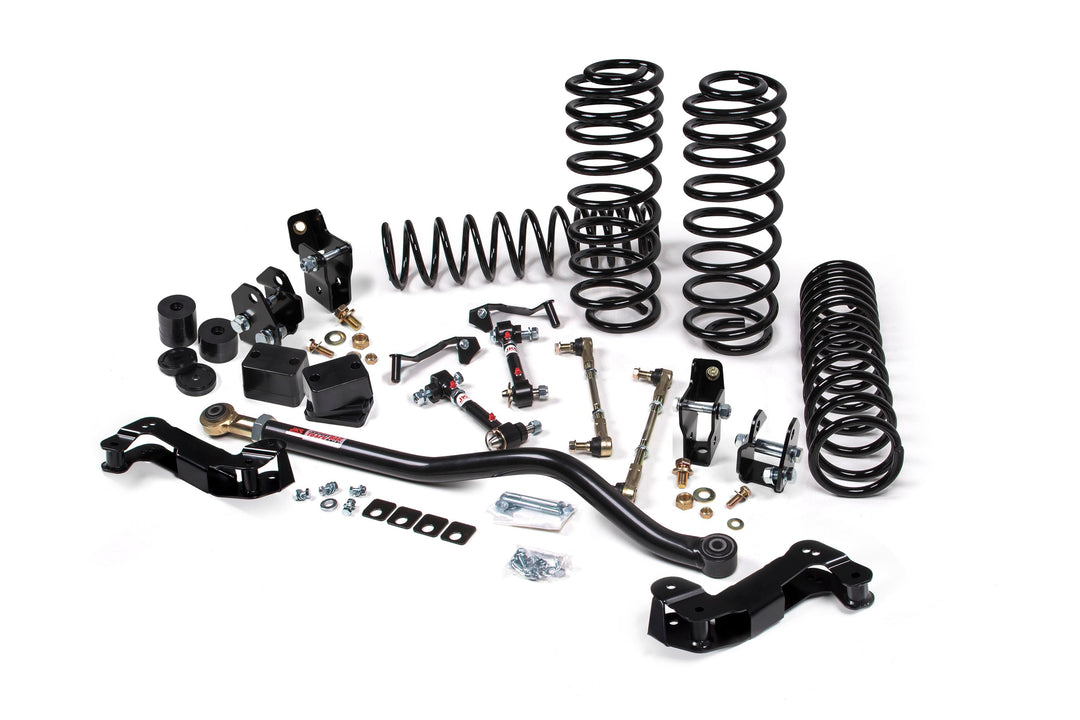 2020-2025 Jeep Wrangler JL Diesel/392 J-Kontrol 2.5 Inch Lift Kit 4 Door with Shock Extension Brackets (OE Shocks) | JKS JSPEC166KNS