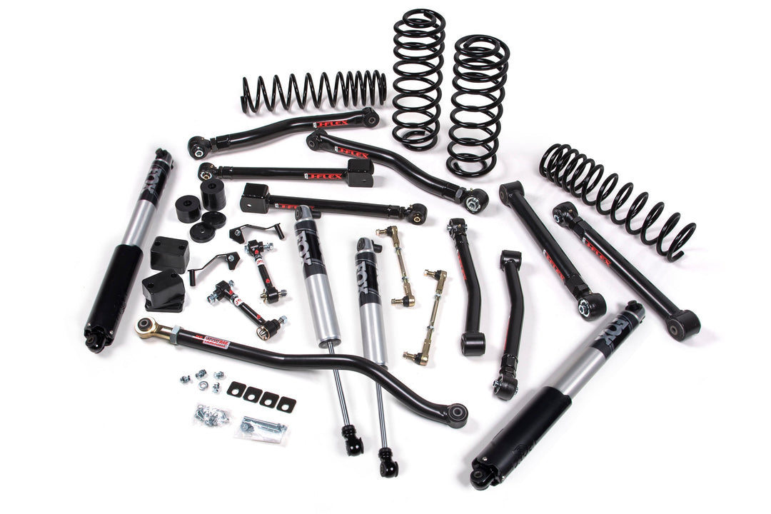 2020-2025 Jeep Gladiator JT J-Krawl 3-3.5 Inch Lift Kit with FOX 2.5 IFP Performance Series Shocks Flex End Control Arms | JKS JSPEC171PS