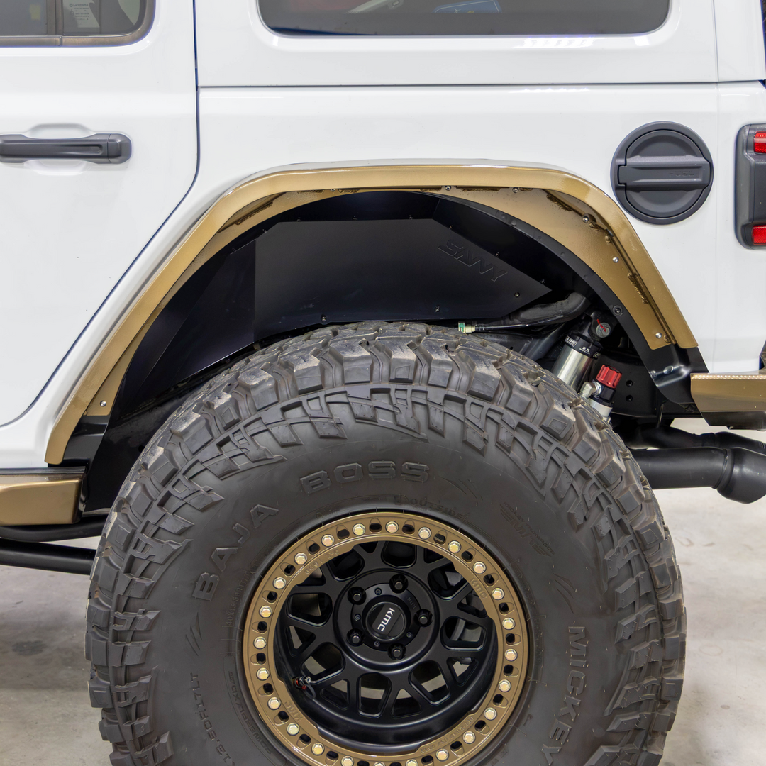 Savvy Rear Ultra Highline Fenders (Aluminum) - 2018-2026 Jeep JL/JLU