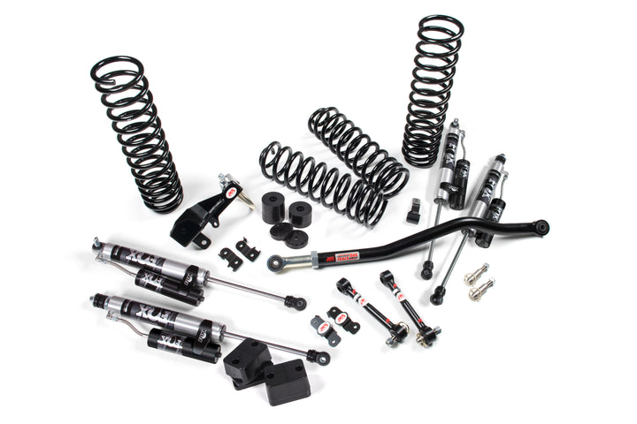 2007-2018 Jeep Wrangler JK J-Venture 4 Door 3.5 Inch Lift Kit with FOX 2.0 Performance Series Shocks | JKS JSPEC100KFP