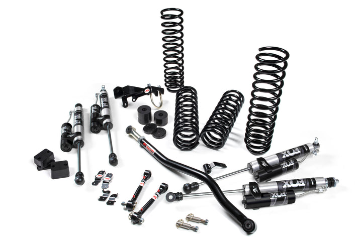 2007-2018 Jeep Wrangler JK J-Venture 4 Door 3.5 Inch Lift Kit with FOX 2.0 Performance Series Shocks | JKS JSPEC100KFP | image 2