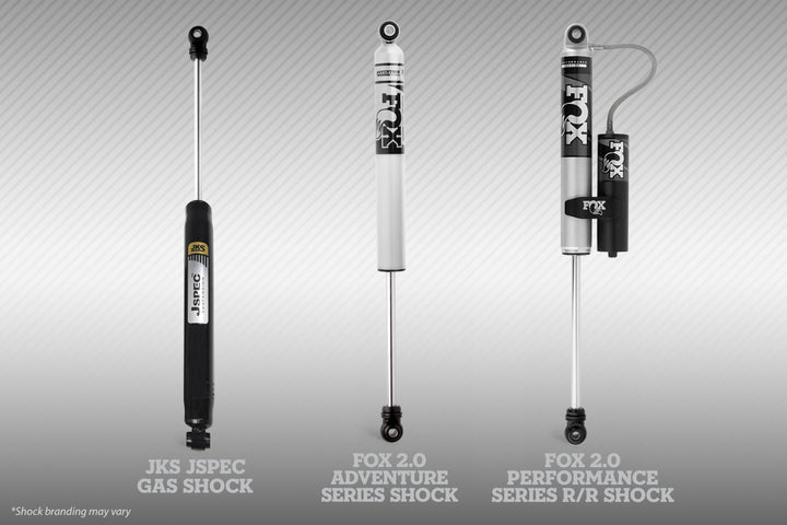 2007-2018 Jeep Wrangler JK J-Kontrol 4 Door 3.5 Inch Lift Kit with JSpec Shocks | JKS JSPEC108K