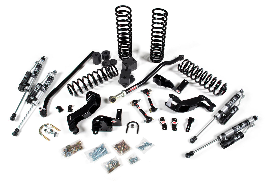 2007-2018 Jeep Wrangler JK J-Kontrol 4 Door 3.5 Inch Lift Kit with FOX 2.0 Performance Series Shocks | JKS JSPEC108KFP | image 4