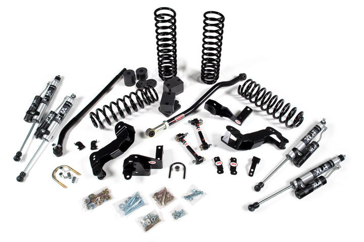 2007-2018 Jeep Wrangler JK J-Kontrol 4 Door 3.5 Inch Lift Kit with FOX 2.0 Performance Series Shocks | JKS JSPEC108KFP | image 4