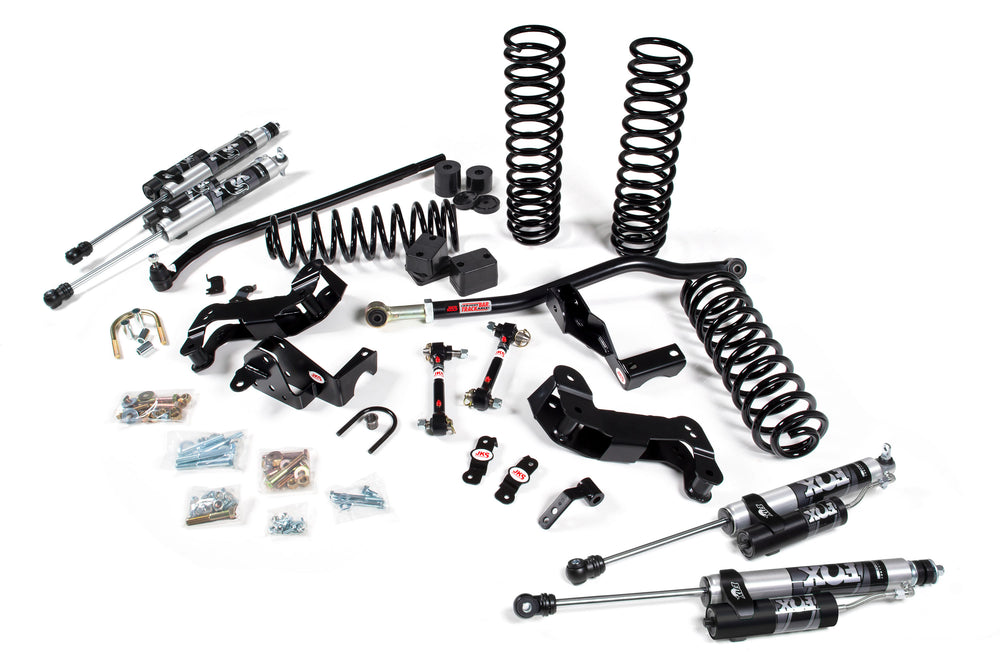 2007-2018 Jeep Wrangler JK J-Kontrol 4 Door 3.5 Inch Lift Kit with JSpec Shocks | JKS JSPEC108K | image 2