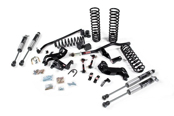 2007-2018 Jeep Wrangler JK J-Kontrol 3.5 Inch Lift Kit 2 Door with FOX 2.0 Performance Series Shocks | JKS JSPEC109KFP