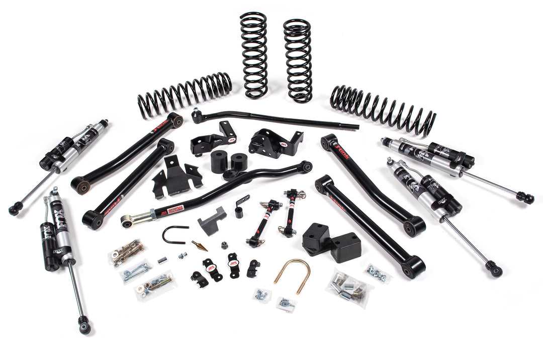 2007-2018 Jeep Wrangler JK 2 Door 3.5 Inch J-Konnect Lift Kit With FOX Remote Reservoir | JKS JSPEC114KFR