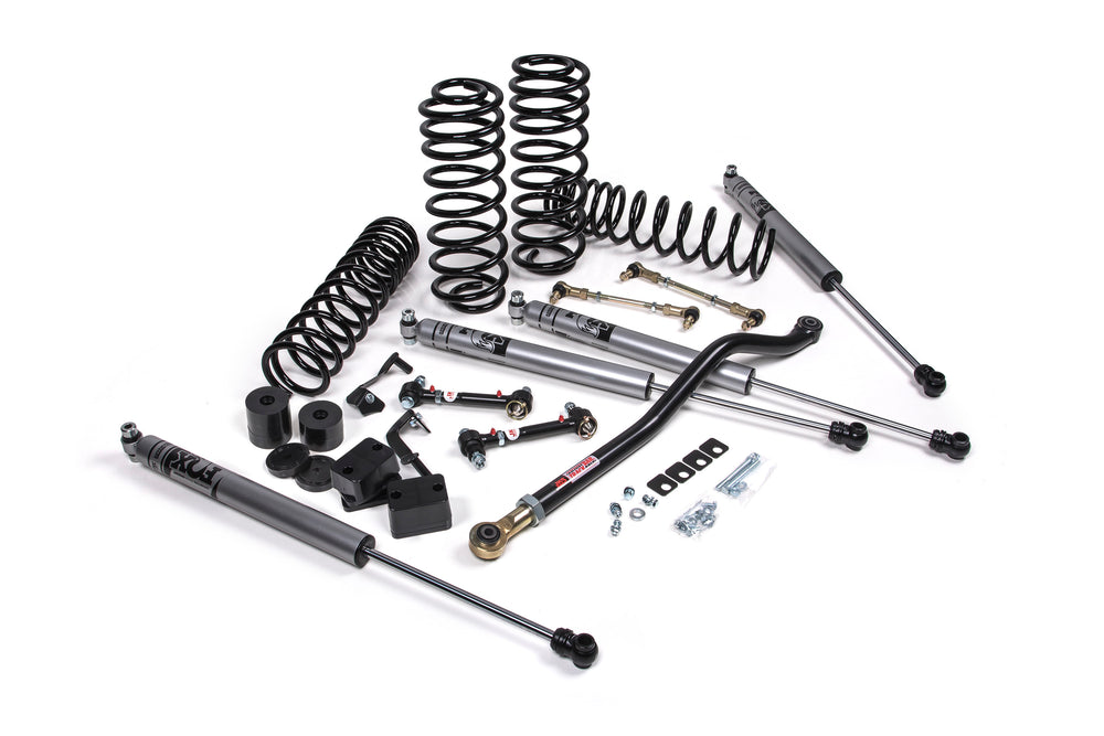 2018-2026 Jeep Wrangler JL J-Venture 3.5 Inch Lift Kit 4 Door with FOX Adventure Series Shocks HD Rate Coils | JKS JSPEC120KFA | image 2