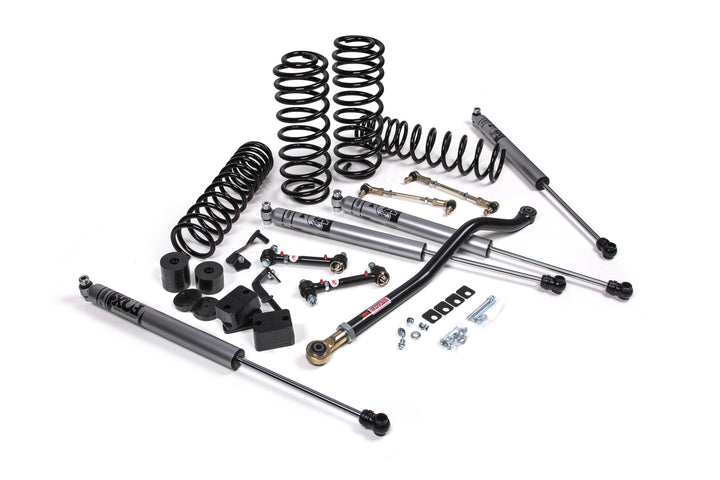 2018-2026 Jeep Wrangler JL J-Venture 3.5 Inch Lift Kit 4 Door with FOX Adventure Series Shocks HD Rate Coils | JKS JSPEC120KFA | image 2