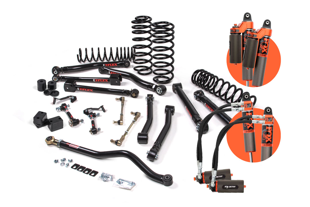 2018-2026 Jeep Wrangler JL J-Krawl 2.5 Inch Lift Kit 4 Door with FOX 2.0 Performance Shocks Standard Rate Coils | JKS JSPEC125KFP | image 2