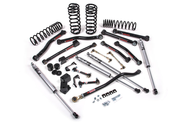 2018-2026 Jeep Wrangler JL J-Krawl 3.5 Inch Lift Kit 4 Door with FOX Adventure Series Shocks Standard Rate Coils | JKS JSPEC127KFA