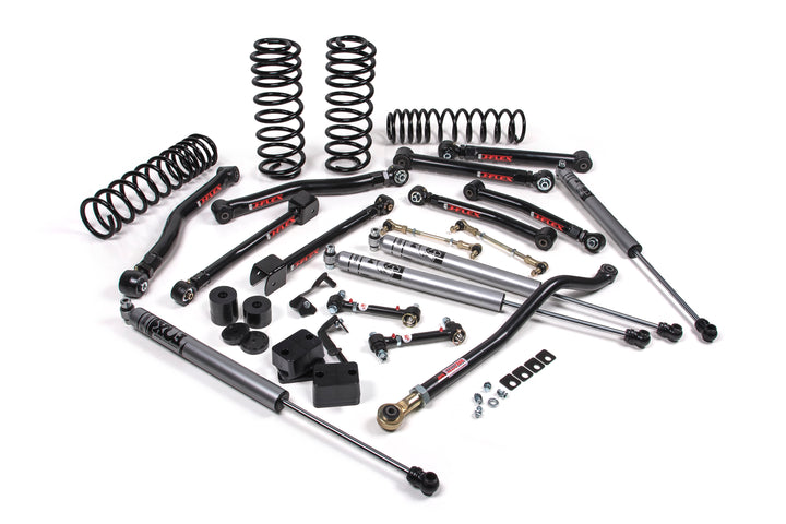 2018-2026 Jeep Wrangler JL J-Krawl 3.5 Inch Lift Kit 4 Door with FOX Adventure Series Shocks Standard Rate Coils | JKS JSPEC127KFA | image 2