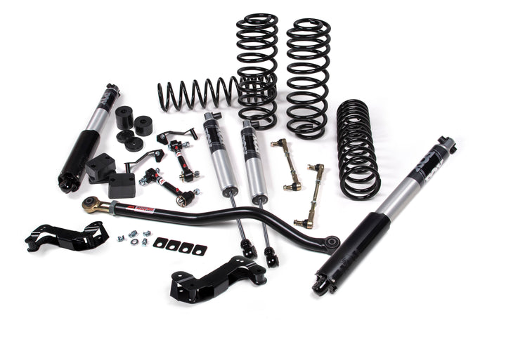 2018-2027 Jeep Wrangler JL J-Kontrol 3 Inch Lift Kit 2 Door with FOX 2.5 IFP Performance Series Shocks Standard Rate Coils | JKS JSPEC134PS