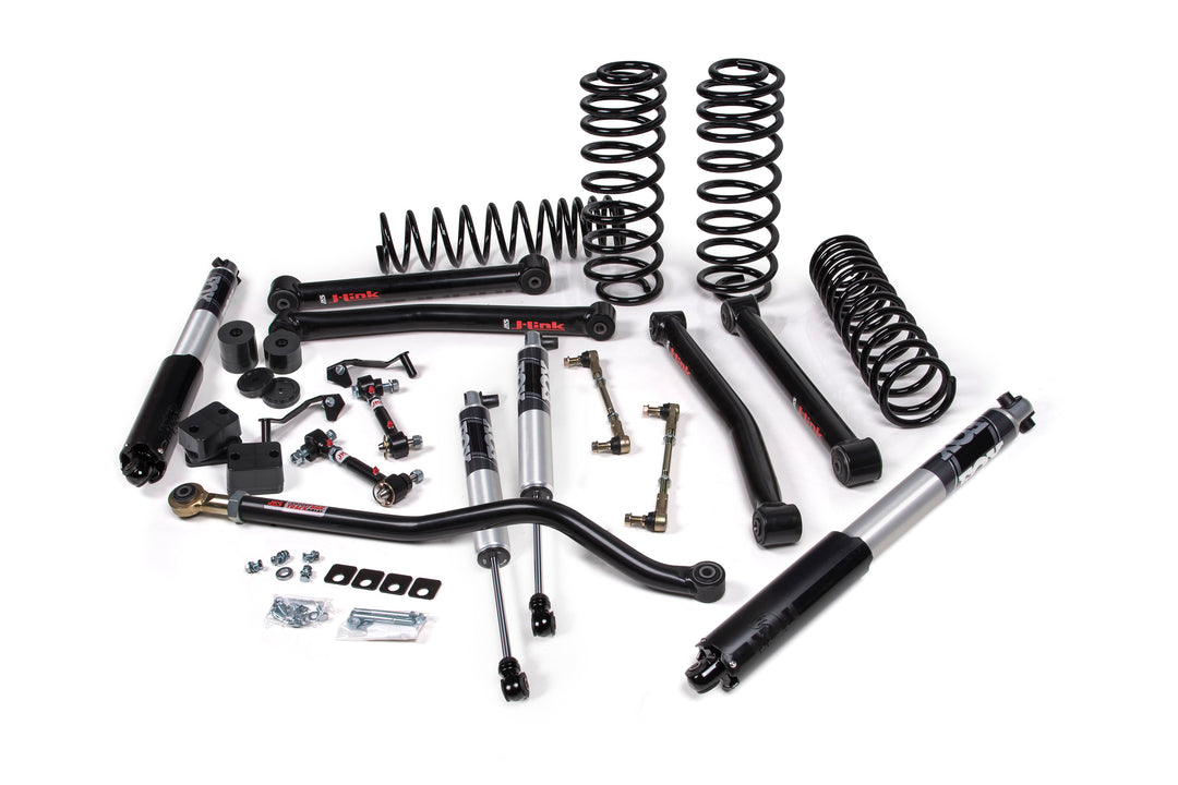 2018-2026 Jeep Wrangler JL J-Konnect 3.5 Inch 4 Door with FOX 2.5 Performance Series Shocks Diesel | JKS JSPEC159PS