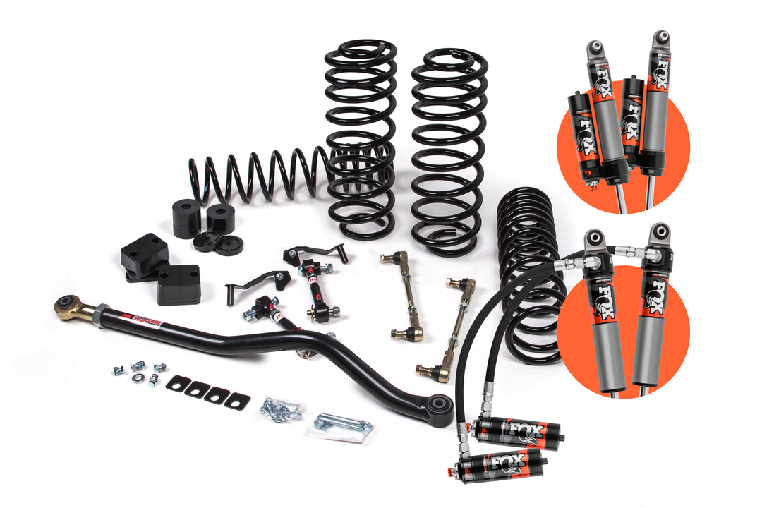 2018-2026 Jeep Wrangler JL J-Venture 2.5 Inch 4 Door with FOX 2.0 Performance Series Shocks Diesel | JKS JSPEC162KFP