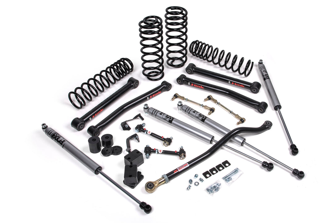 2018-2026 Jeep Wrangler JL J-Konnect 2.5 Inch 4 Door with FOX Adventure Series Shocks Diesel | JKS JSPEC163KFA | image 2