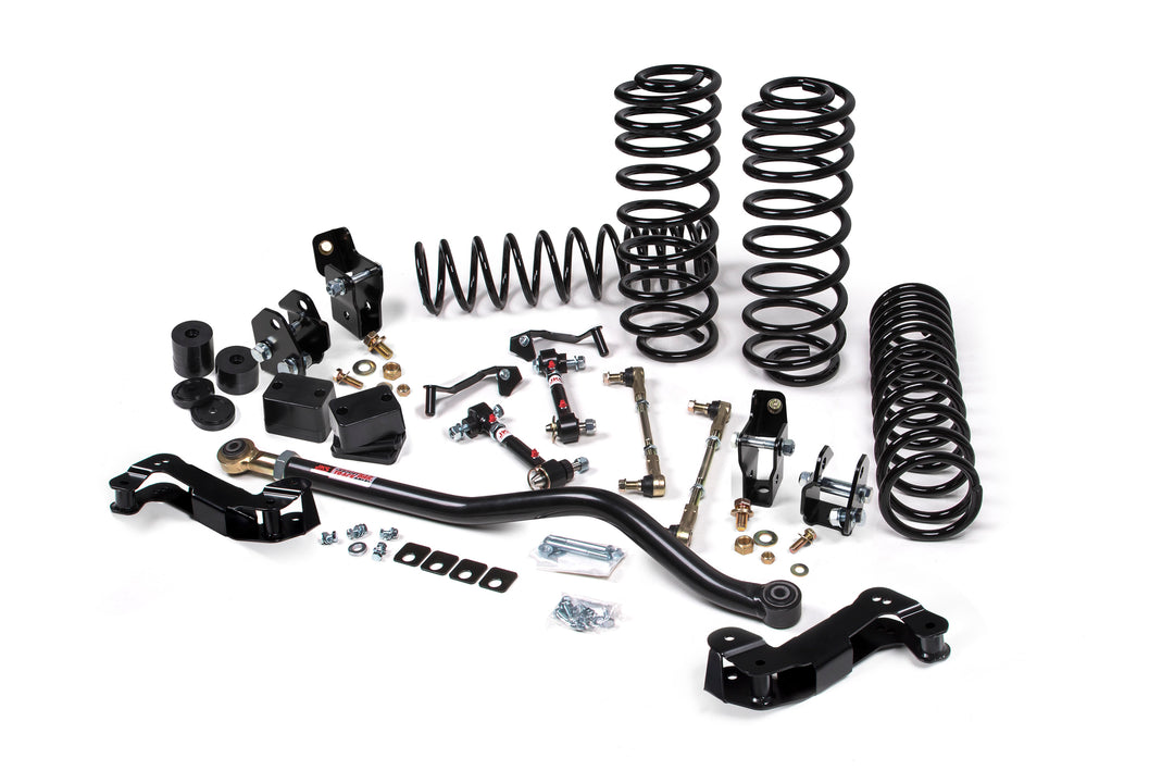 2018-2026 Jeep Wrangler JL J-Kontrol 2.5 Inch 4 Door with Shock Extension Brackets Diesel | JKS JSPEC166KNS