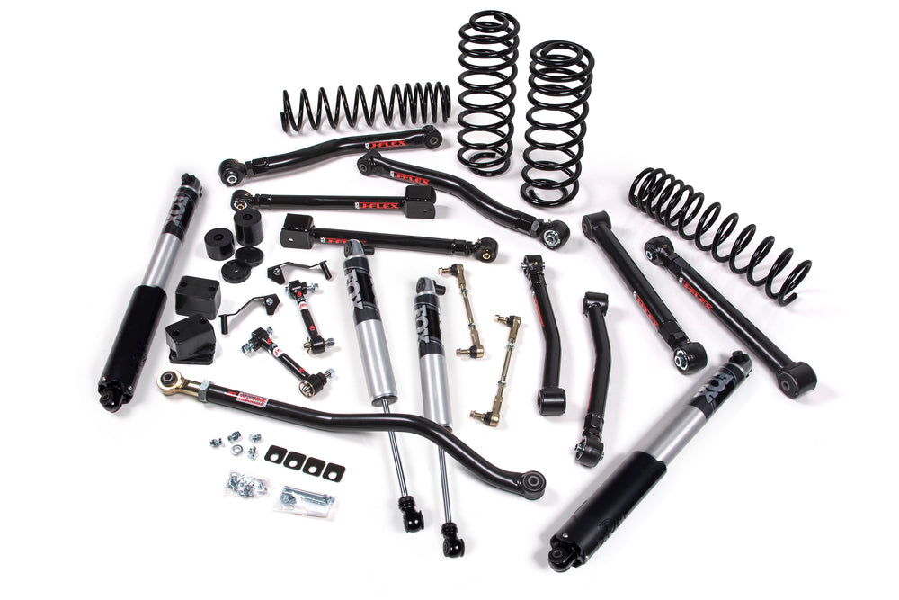 2020-2025 Jeep Gladiator JT J-Krawl 3-3.5 Inch Lift Kit with FOX 2.5 IFP Performance Series Shocks Flex End Control Arms | JKS JSPEC171PS