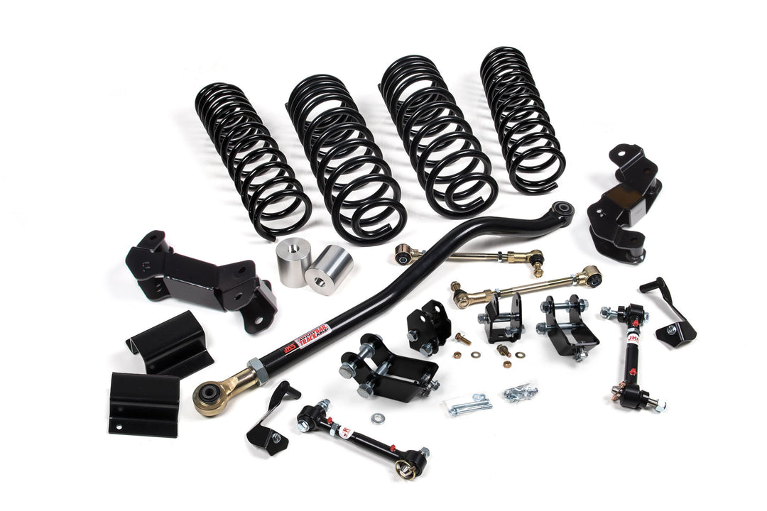 2020-2026 Jeep Gladiator JT 4WD 3-3.5 Inch J-Kontrol Suspension Lift Kit 1.5-2 Inch Rear non-Mohave with Shock Extension Brackets | JKS JSPEC176KNS