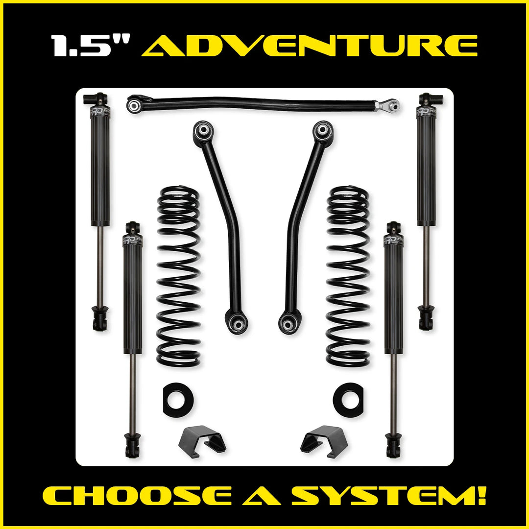 Rock Krawler 1.5 Inch Adventure Mid Arm System - 2020+ Gladiator JT - photo 1