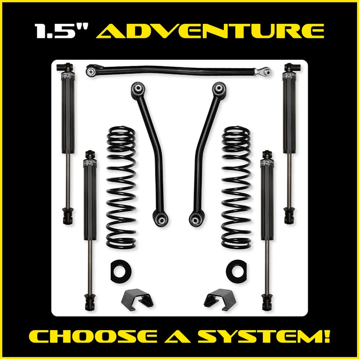 Rock Krawler 1.5 Inch Adventure Mid Arm System - 2020+ Gladiator JT - photo 1