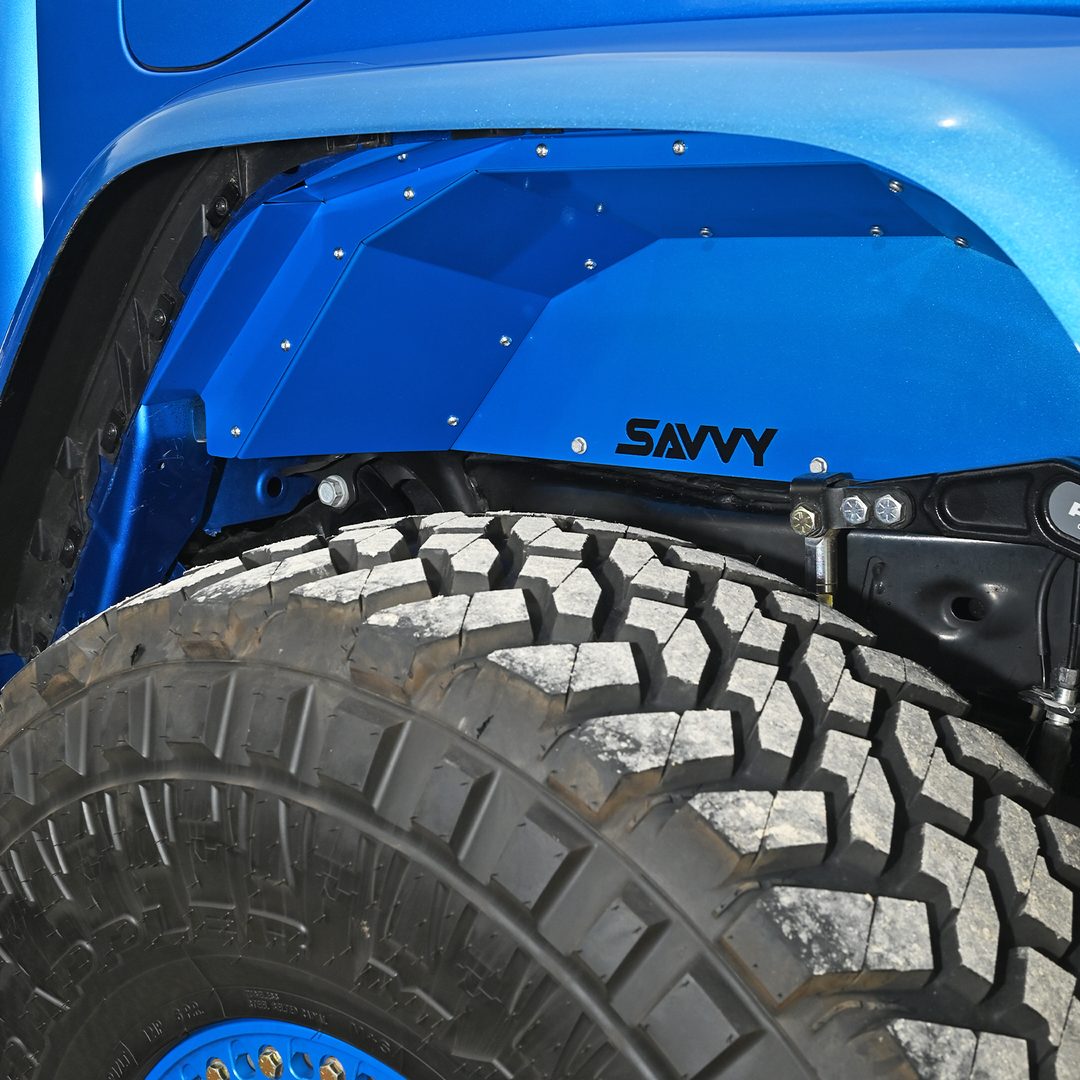 Savvy Rear Inner Fenders (High Clearance Aluminum) - 2020-2026 Jeep JT