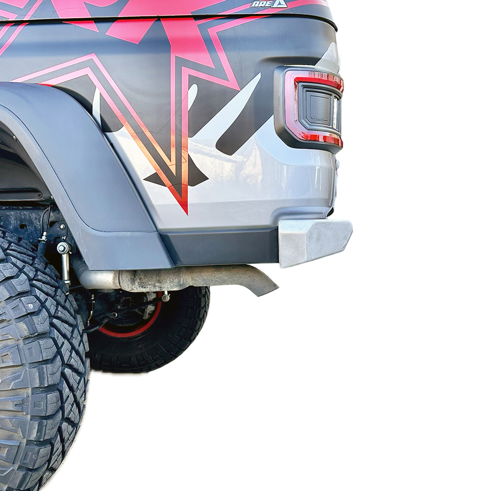 Savvy Rear Bumper (Aluminum Krawler Lite) - 2020-2026 Jeep JT