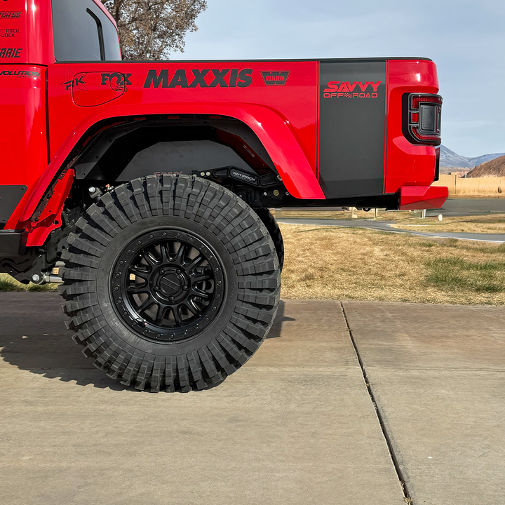 Savvy Rear Bumper (Legacy OG High Clearance Aluminum) - 2020-2026 Jeep JT
