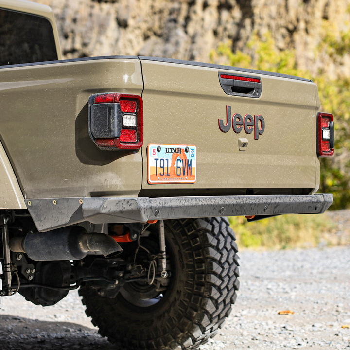 Savvy Rear Bumper (Legacy OG High Clearance Aluminum) - 2020-2026 Jeep JT