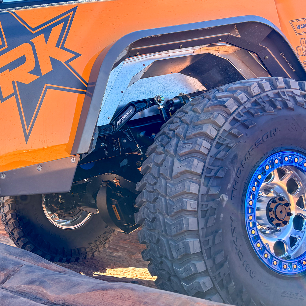 Savvy Rear Inner Fenders (High Clearance Aluminum) - 2020-2026 Jeep JT