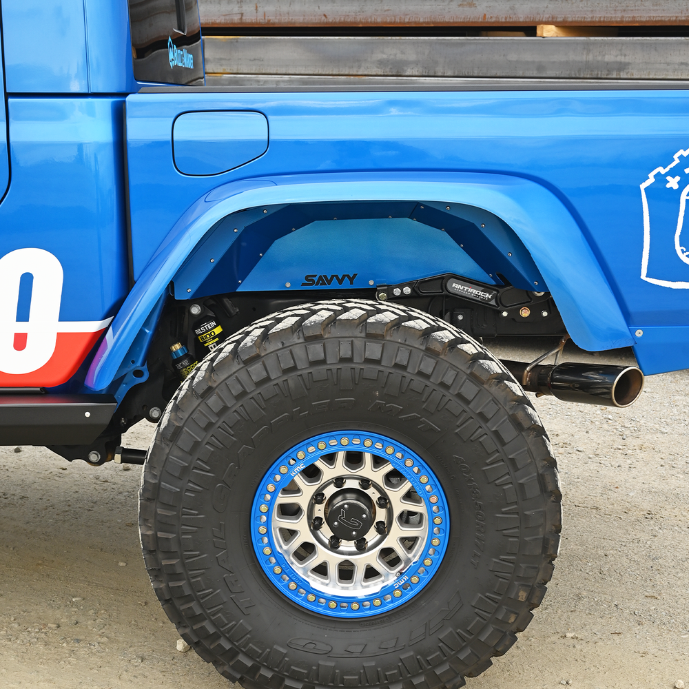Savvy Rear Inner Fenders (High Clearance Aluminum) - 2020-2026 Jeep JT