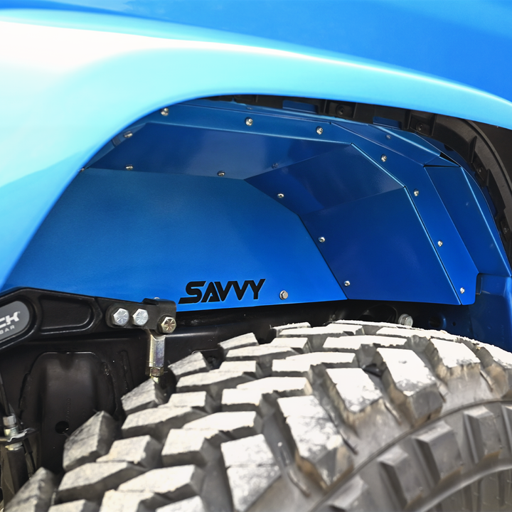 Savvy Rear Inner Fenders (High Clearance Aluminum) - 2020-2026 Jeep JT