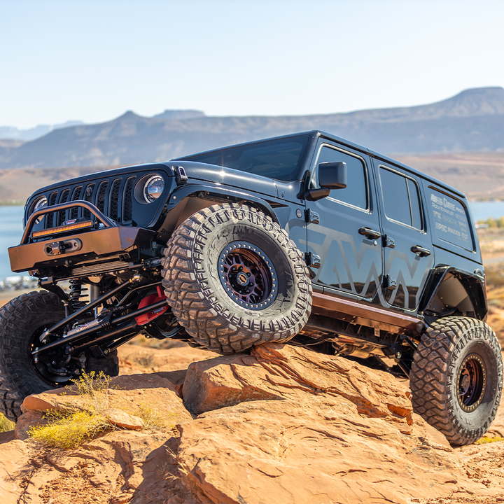 Savvy Rock Sliders Krawler Lite (Bolt On) - 2018-2026 Jeep JLU