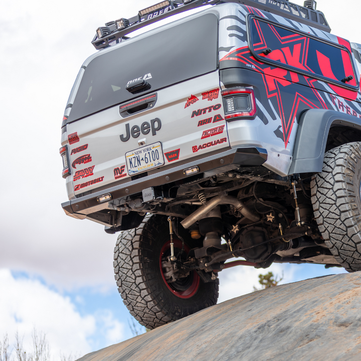 Savvy Rear Bumper (Legacy OG High Clearance Aluminum) - 2020-2026 Jeep JT