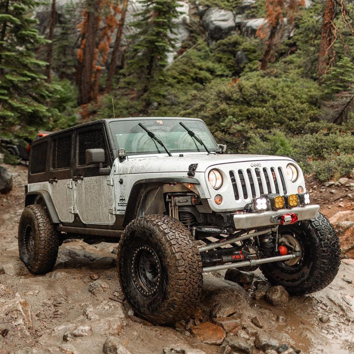 Savvy Front Bumper without Hoop (Legacy 6061 Aluminum) - 2007-2018 Jeep JK/JKU