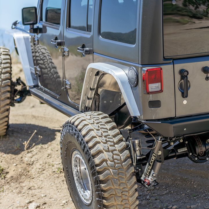 Savvy Ultra Highline Fender Kit (Aluminum Front & Rear Fenders) - 2007-2018 Jeep JK/JKU