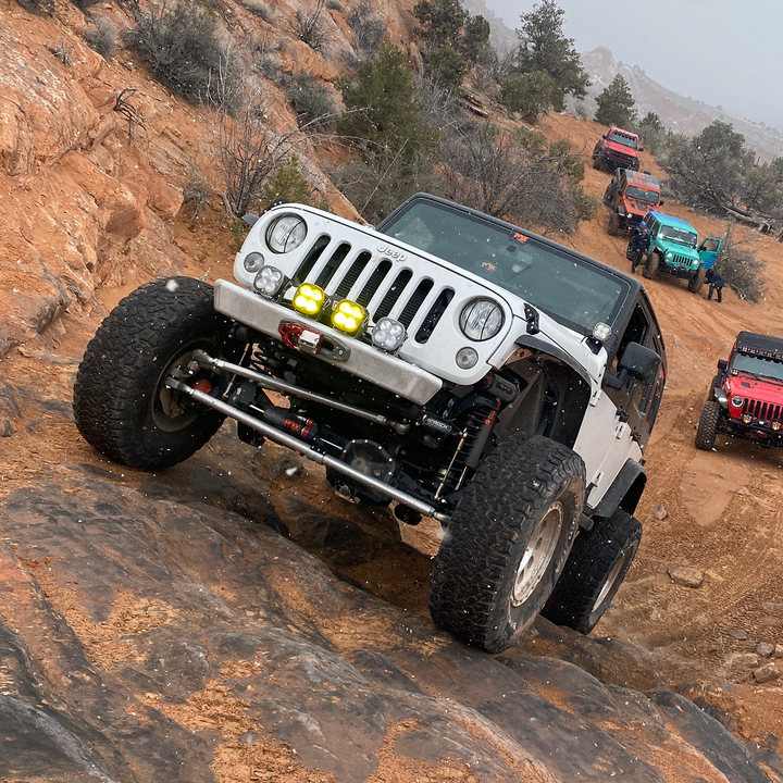 Savvy Front Bumper without Hoop (Legacy 6061 Aluminum) - 2007-2018 Jeep JK/JKU
