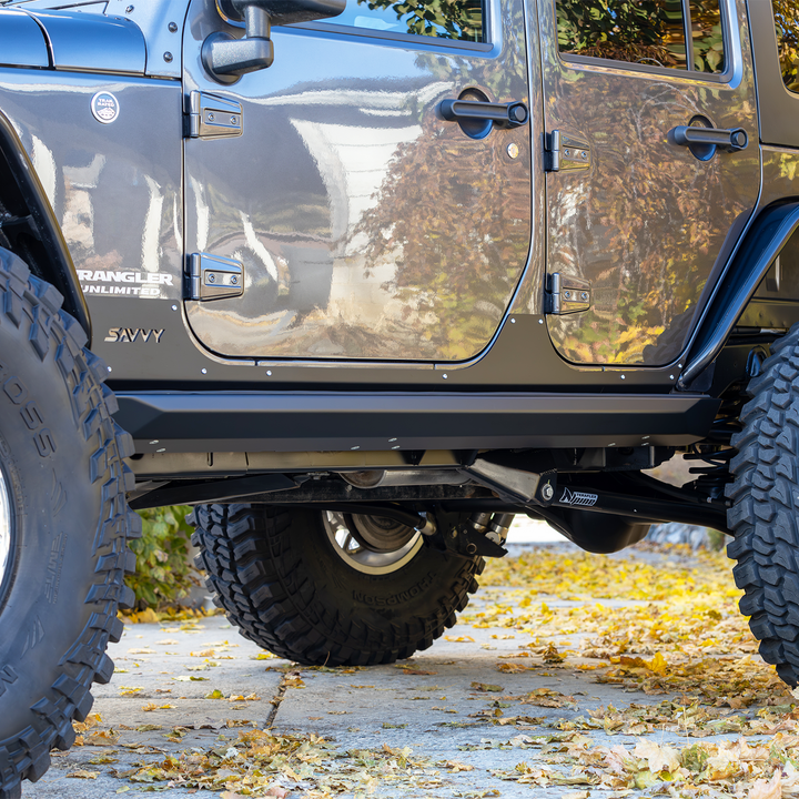 Savvy Rocker Armor Trim Kit (Lightweight Aluminum) - 2007-2018 Jeep JKU